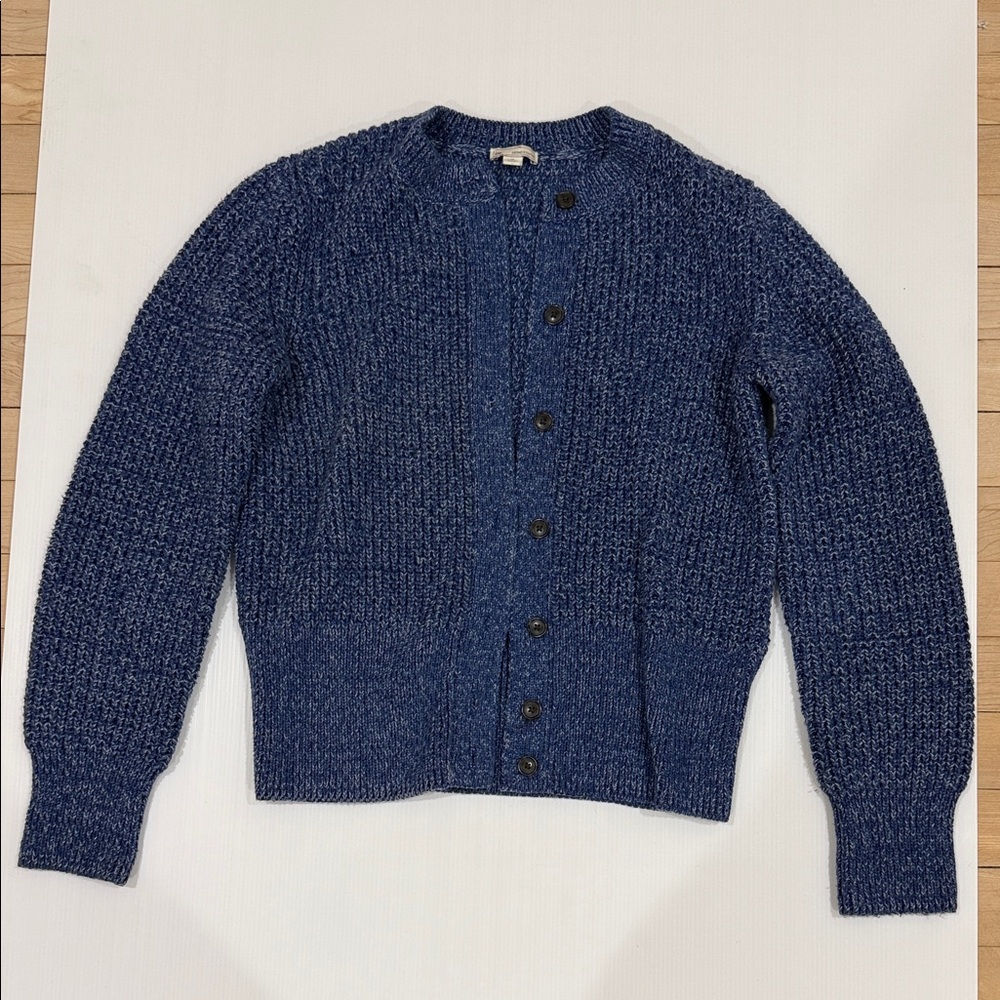 GAP women’s Textured Blue Cardigan